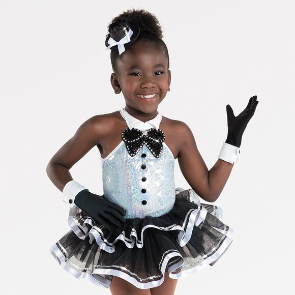 Tuxedo Dance Dress - Picture 1 of 5